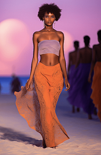 时尚设计的未来,纽约全球首届AI人工智能时装秀。