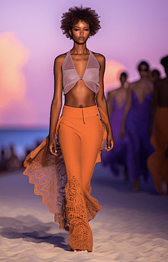 时尚设计的未来,纽约全球首届AI人工智能时装秀。