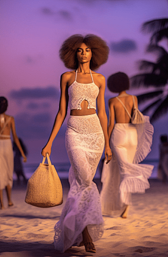 时尚设计的未来,纽约全球首届AI人工智能时装秀。