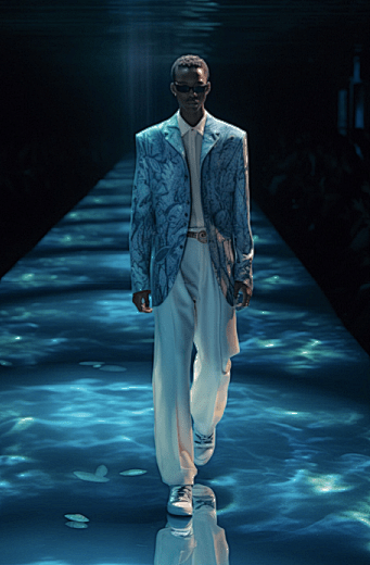 时尚设计的未来,纽约全球首届AI人工智能时装秀。