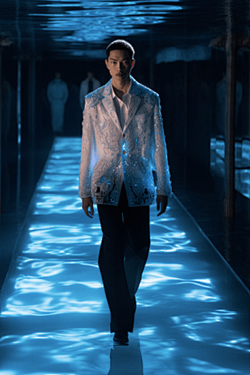 时尚设计的未来,纽约全球首届AI人工智能时装秀。