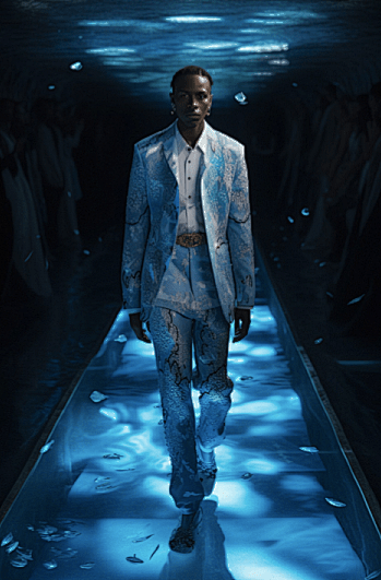 时尚设计的未来,纽约全球首届AI人工智能时装秀。