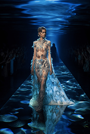 时尚设计的未来,纽约全球首届AI人工智能时装秀。