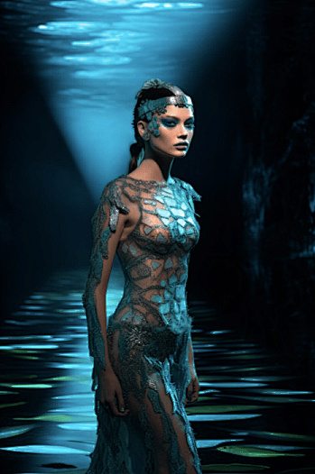 时尚设计的未来,纽约全球首届AI人工智能时装秀。