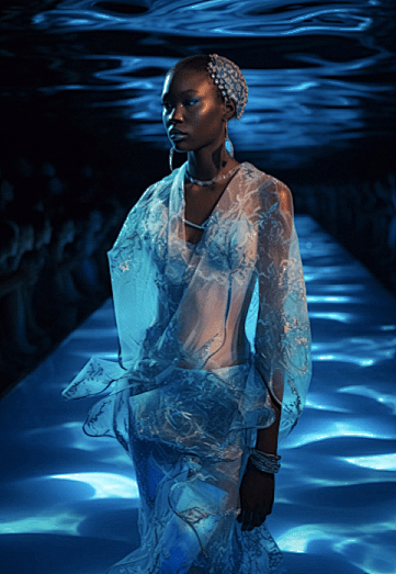 时尚设计的未来,纽约全球首届AI人工智能时装秀。