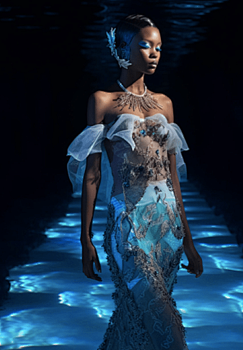 时尚设计的未来,纽约全球首届AI人工智能时装秀。