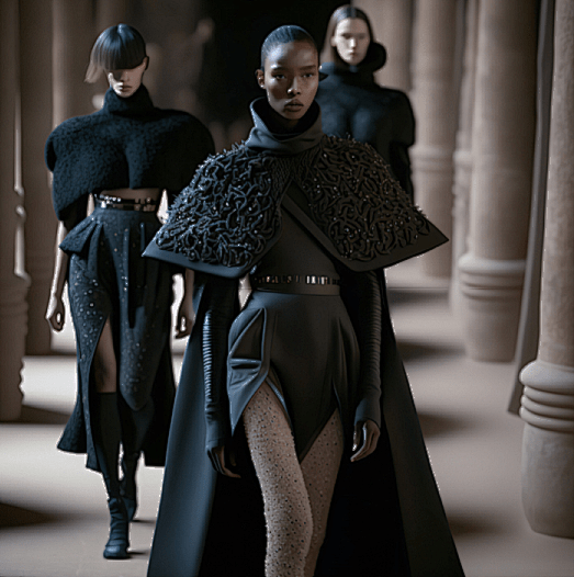 时尚设计的未来,纽约全球首届AI人工智能时装秀。