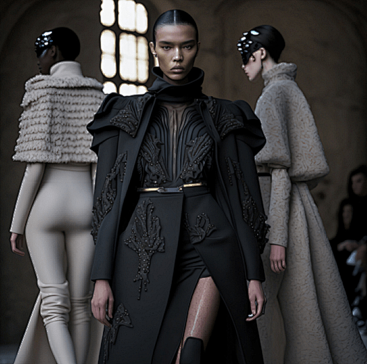 时尚设计的未来,纽约全球首届AI人工智能时装秀。