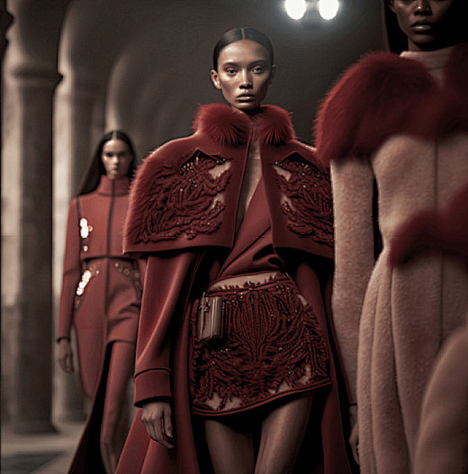 时尚设计的未来,纽约全球首届AI人工智能时装秀。