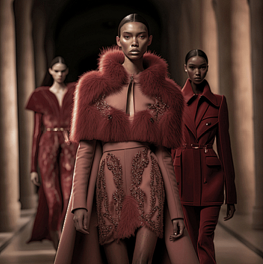 时尚设计的未来,纽约全球首届AI人工智能时装秀。