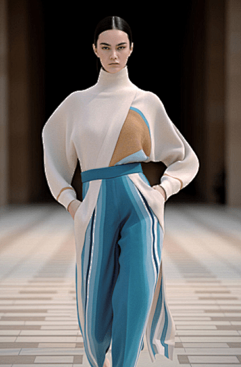 时尚设计的未来,纽约全球首届AI人工智能时装秀。