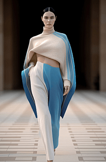 时尚设计的未来,纽约全球首届AI人工智能时装秀。