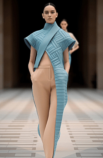 时尚设计的未来,纽约全球首届AI人工智能时装秀。