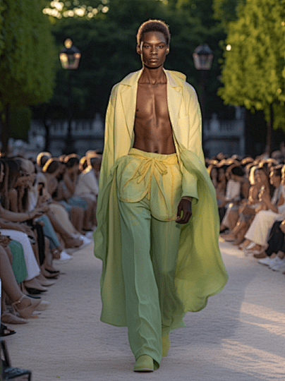 时尚设计的未来,纽约全球首届AI人工智能时装秀。