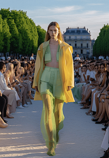 时尚设计的未来,纽约全球首届AI人工智能时装秀。