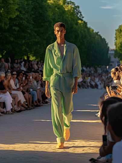 时尚设计的未来,纽约全球首届AI人工智能时装秀。