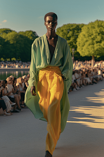 时尚设计的未来,纽约全球首届AI人工智能时装秀。