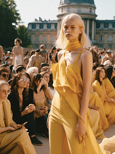 时尚设计的未来,纽约全球首届AI人工智能时装秀。