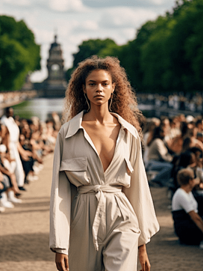 时尚设计的未来,纽约全球首届AI人工智能时装秀。