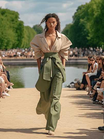 时尚设计的未来,纽约全球首届AI人工智能时装秀。