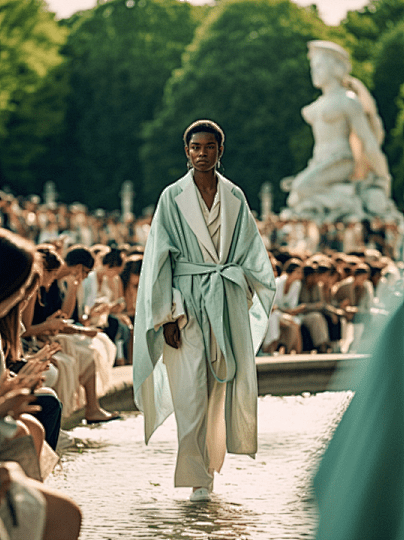 时尚设计的未来,纽约全球首届AI人工智能时装秀。