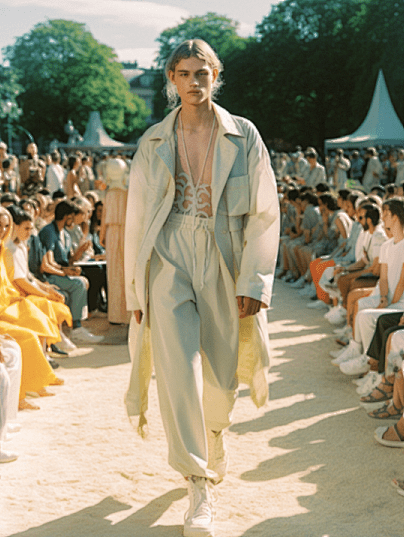 时尚设计的未来,纽约全球首届AI人工智能时装秀。