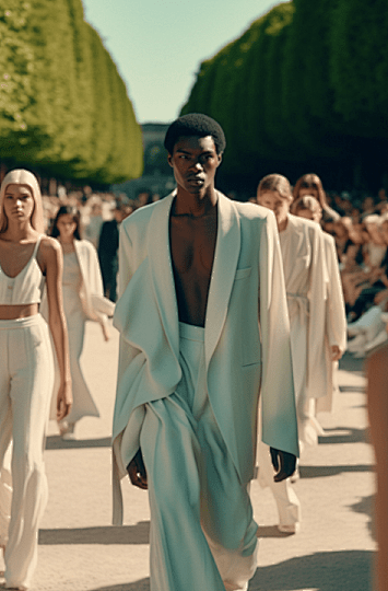 时尚设计的未来,纽约全球首届AI人工智能时装秀。