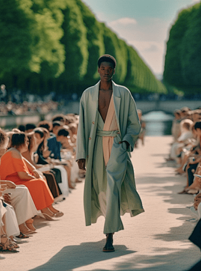 时尚设计的未来,纽约全球首届AI人工智能时装秀。