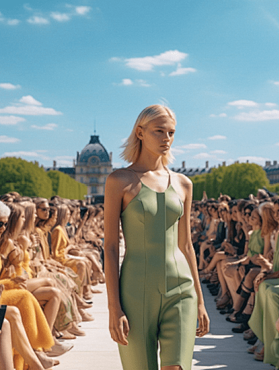 时尚设计的未来,纽约全球首届AI人工智能时装秀。