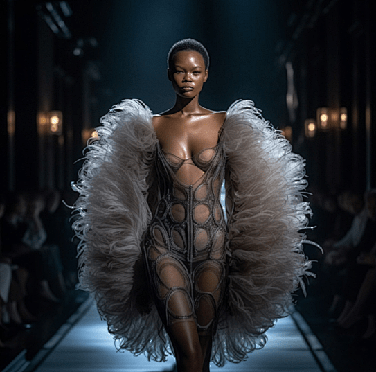 时尚设计的未来,纽约全球首届AI人工智能时装秀。