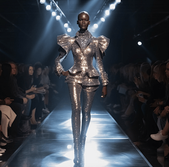 时尚设计的未来,纽约全球首届AI人工智能时装秀。