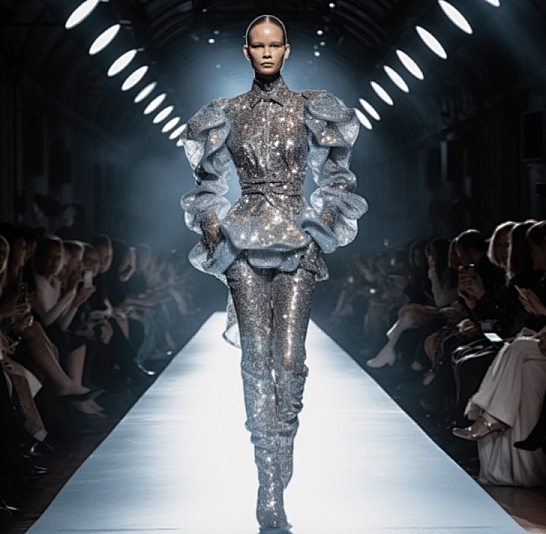 时尚设计的未来,纽约全球首届AI人工智能时装秀。