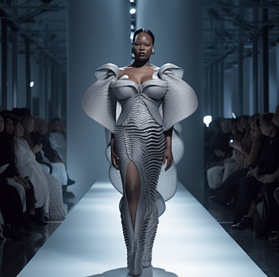 时尚设计的未来,纽约全球首届AI人工智能时装秀。