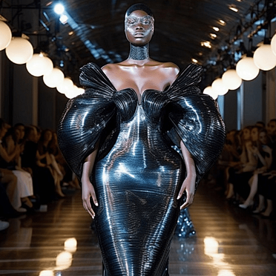 时尚设计的未来,纽约全球首届AI人工智能时装秀。