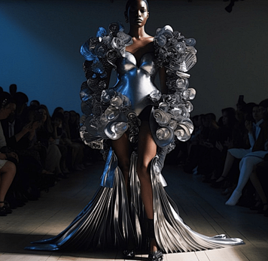 时尚设计的未来,纽约全球首届AI人工智能时装秀。