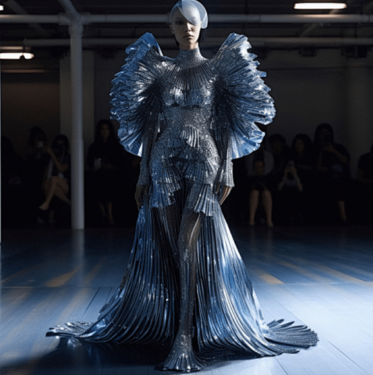 时尚设计的未来,纽约全球首届AI人工智能时装秀。