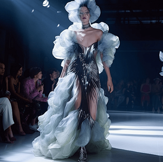 时尚设计的未来,纽约全球首届AI人工智能时装秀。