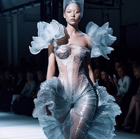 时尚设计的未来,纽约全球首届AI人工智能时装秀。