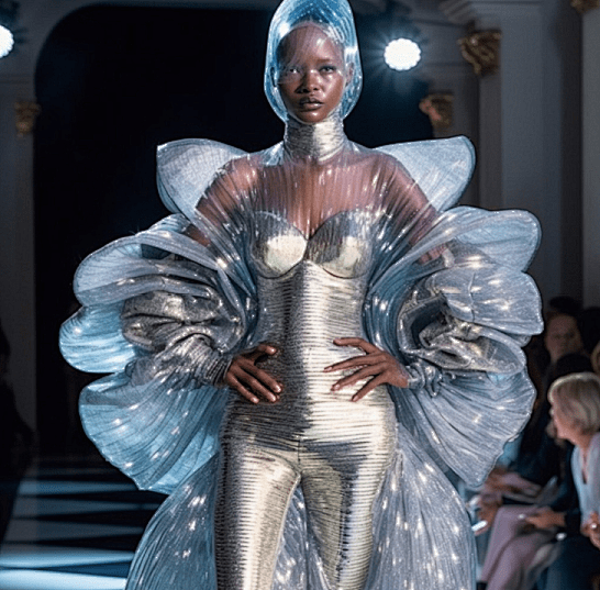 时尚设计的未来,纽约全球首届AI人工智能时装秀。