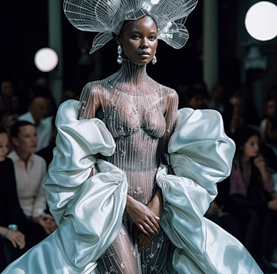 时尚设计的未来,纽约全球首届AI人工智能时装秀。