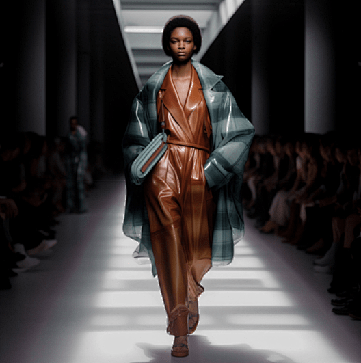 时尚设计的未来,纽约全球首届AI人工智能时装秀。