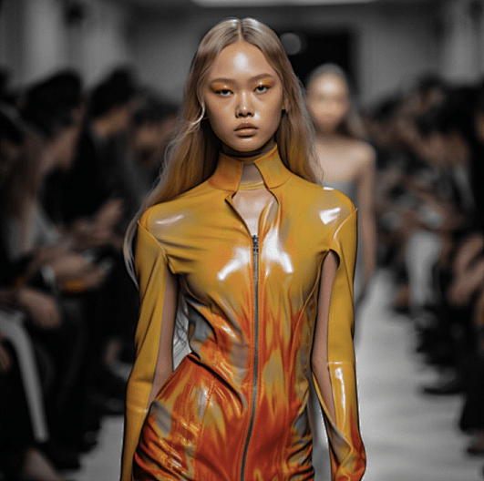 时尚设计的未来,纽约全球首届AI人工智能时装秀。