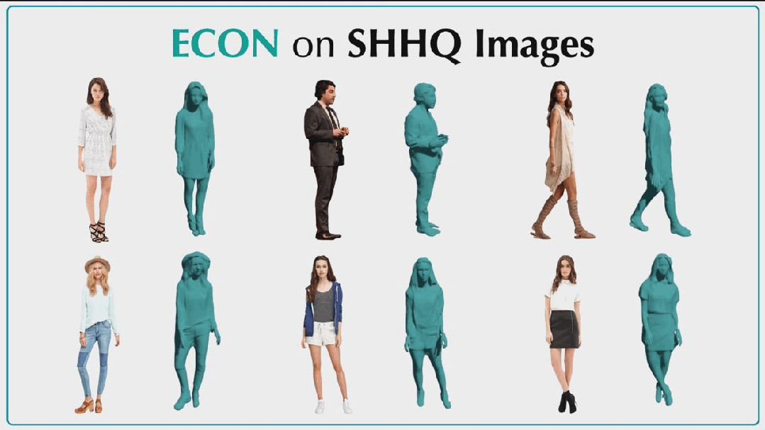 一张图重建3D人物新思路:完美复刻复杂动作和宽松衣物,遮挡也不在话下