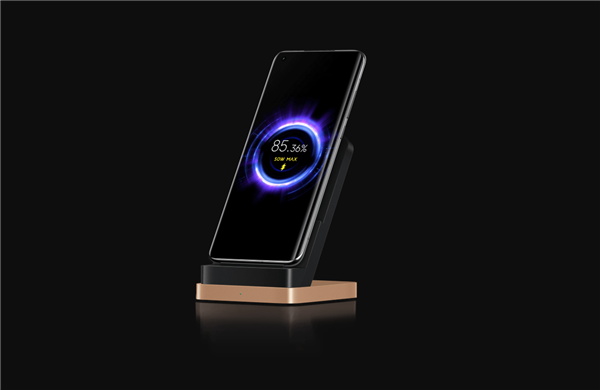 小米55W立式无线充电板震撼登场,无线充电技术持续突破