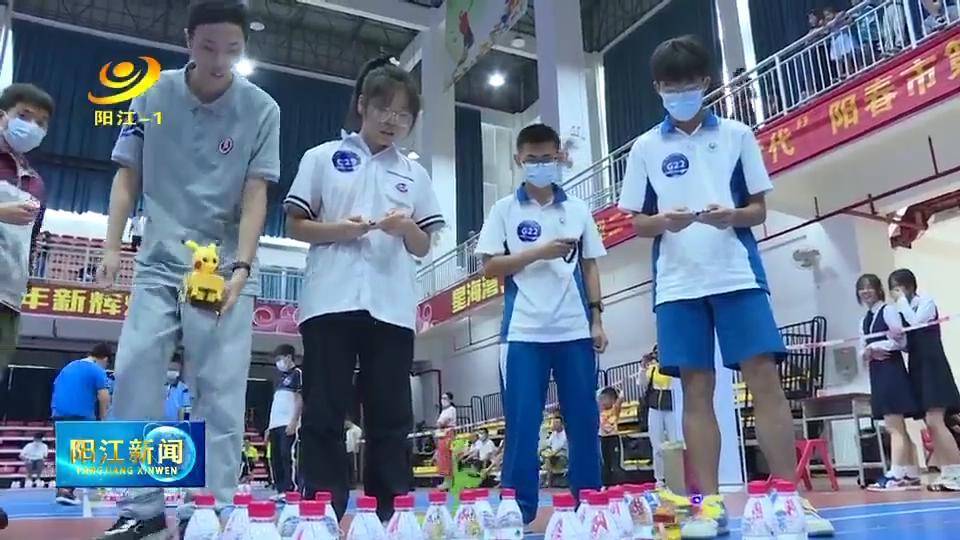 阳江市第八届机器人大赛开赛，师生同台竞技800人