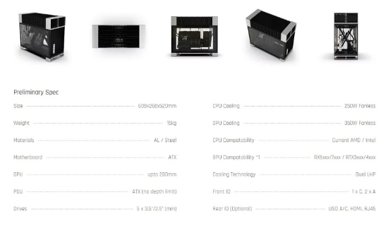 SG10机箱亮相:Steacom开创600W平台热量驾驭新纪元