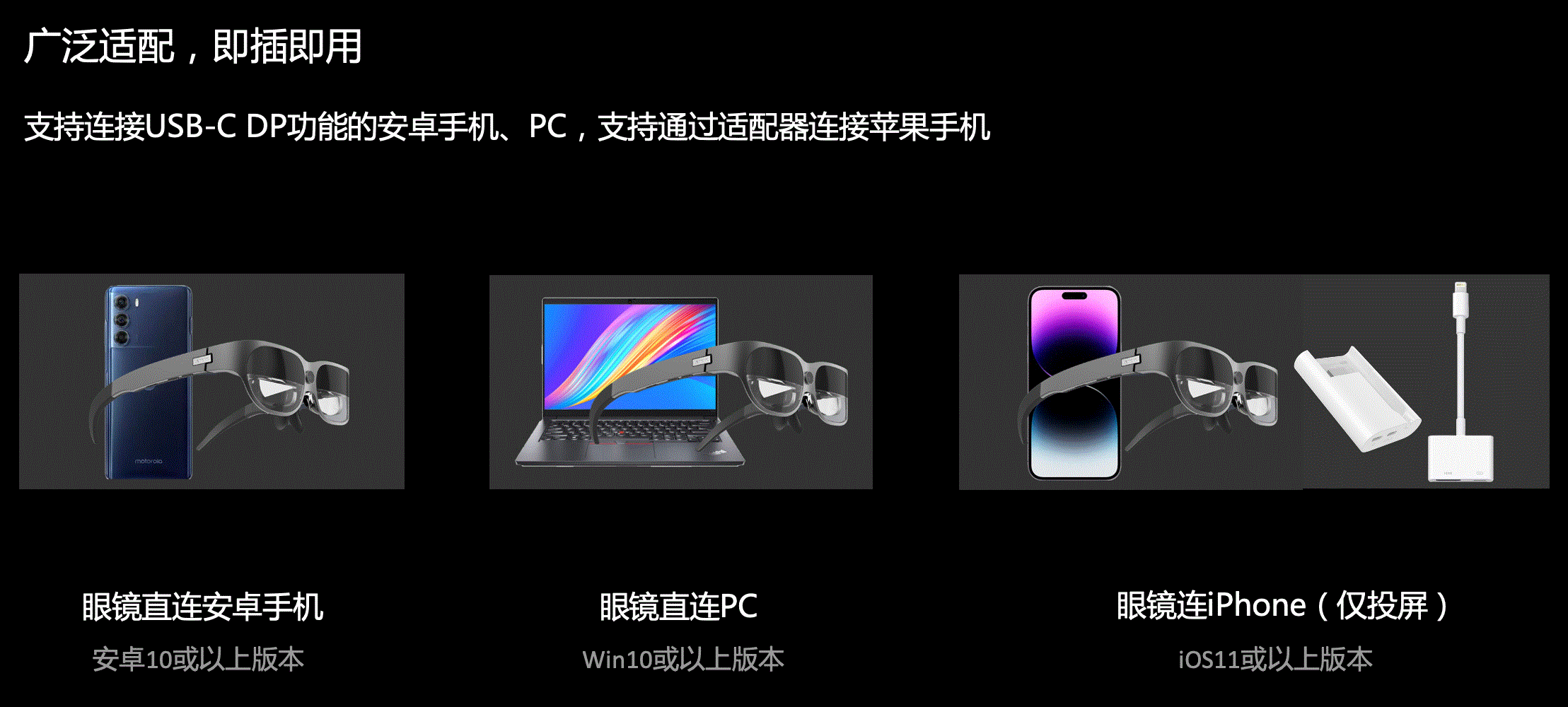 联想推出AR眼镜：1080P立体显示，最高亮度2000nit