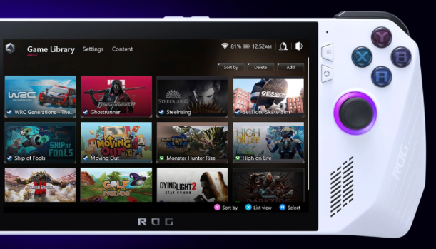 ROG掌机：轻量化设计+冰川散热=极致游戏体验