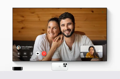苹果宣布推出tvOS 17,为Apple TV引入全新FaceTime应用,大屏幕视频通话更便捷