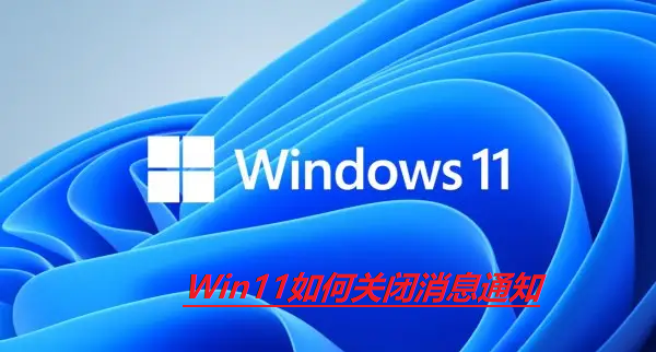 Win11如何关闭消息通知